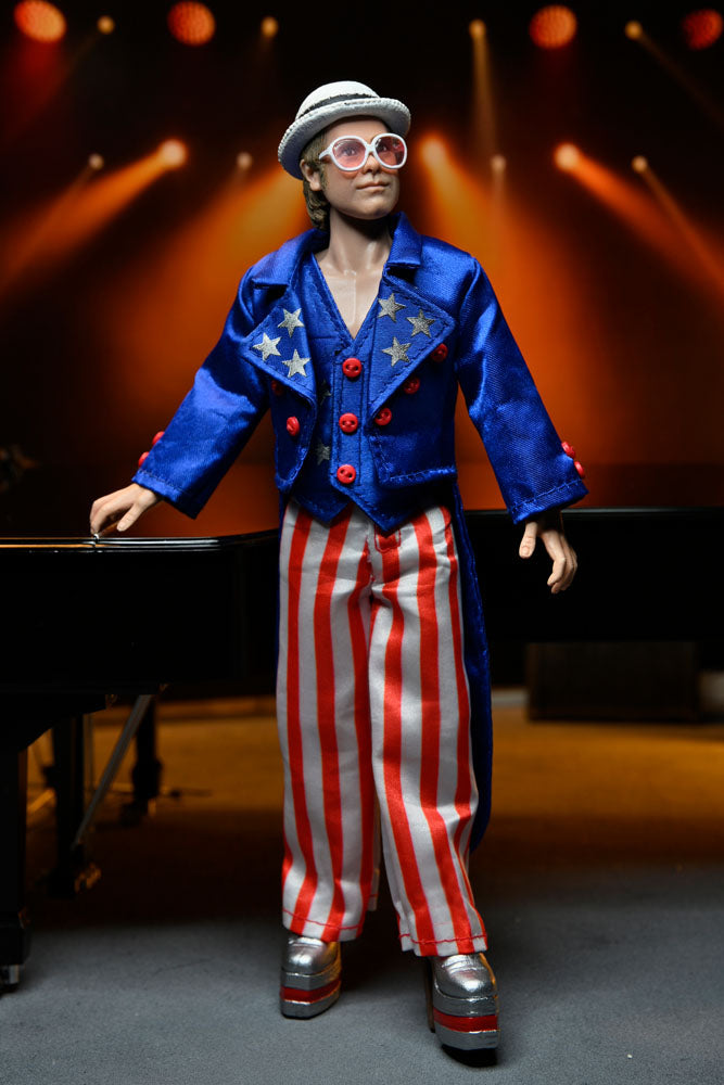 Elton John Clothed Actionfigur Live in '76 Deluxe Set 20 cm