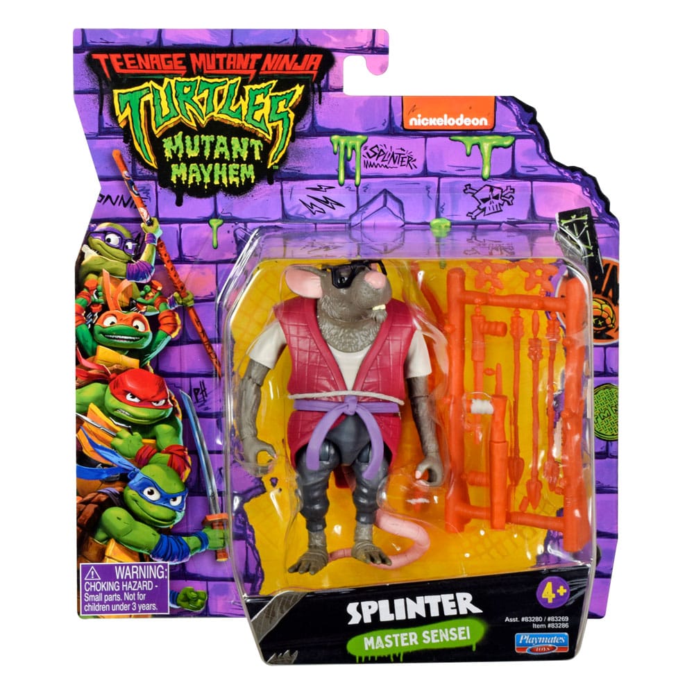 Teenage Mutant Ninja Turtles: Mutant Mayhem Actionfiguren 10 cm Basic Sortiment (12)