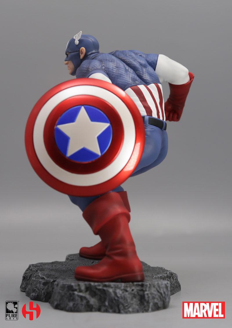 Marvel Comics Civil War statuette 1/8 Captain America 22 cm