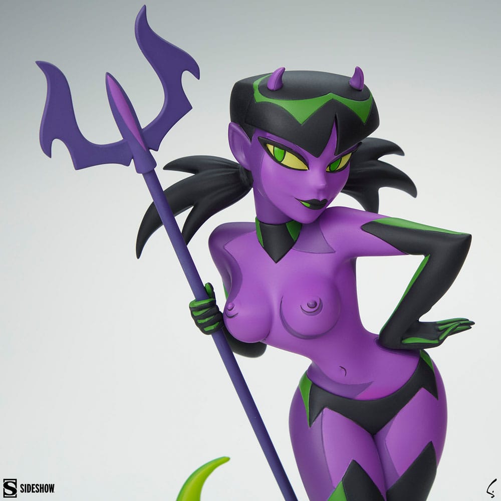 Original Artist Series statuette Devil Girl (Purple and Green Variant) 30 cm