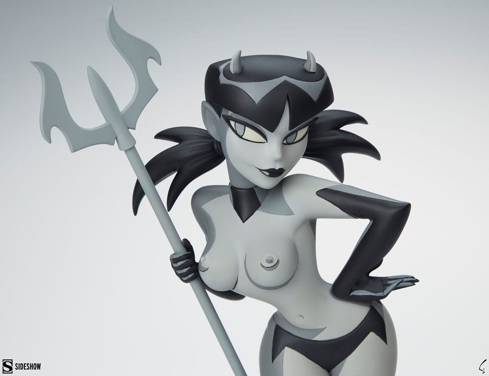 Original Artist Series statuette Devil Girl (Black and White Variant) 30 cm