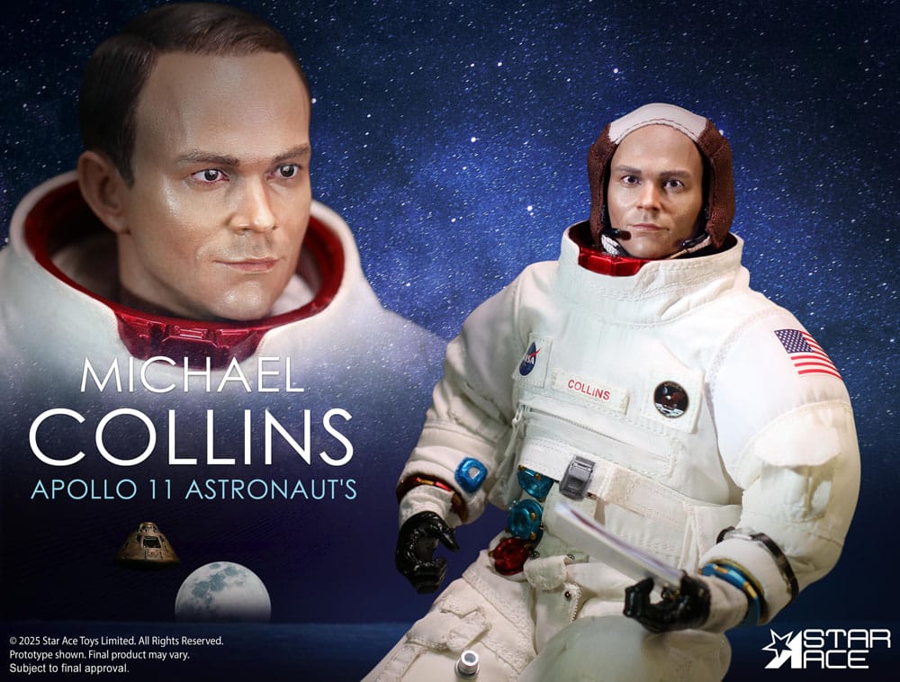 NASA Apollo 11 figurine 1/6 Michael Collins 30 cm