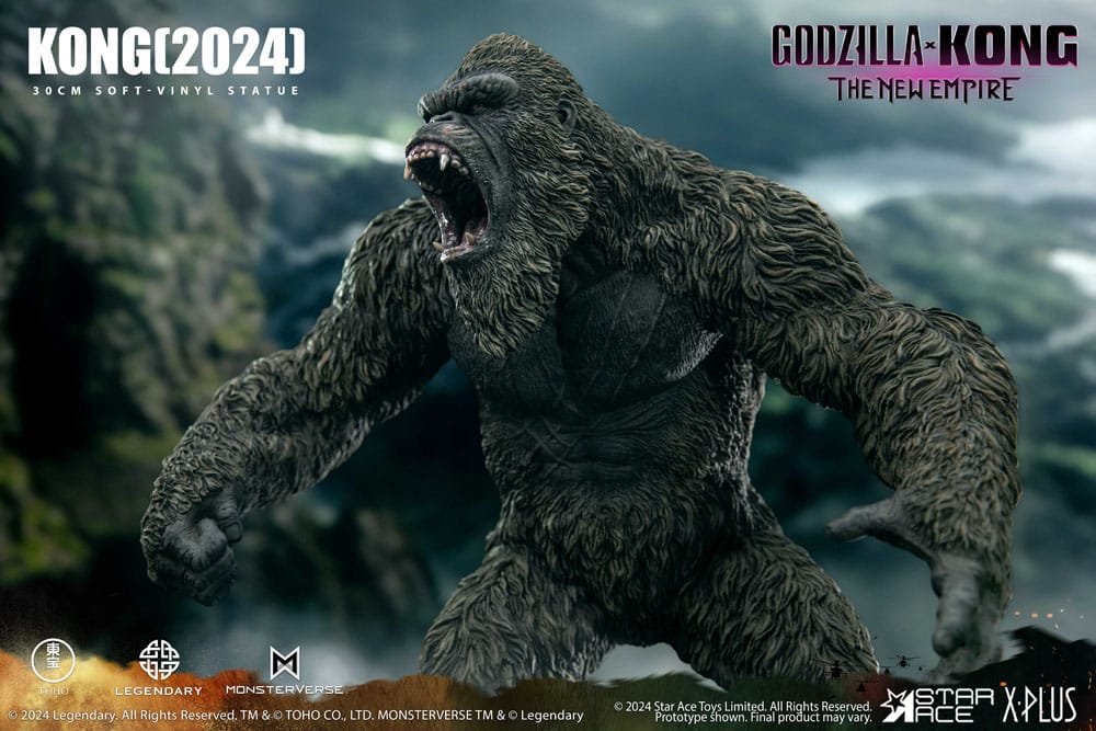 Godzilla vs. Kong: The New Empire statuette Soft Vinyl Kong 30 cm