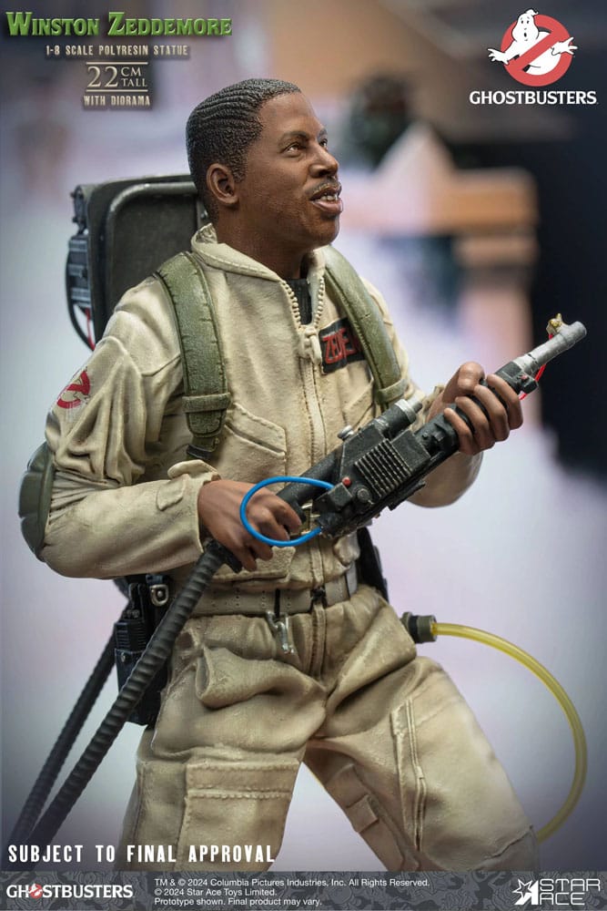 Ghostbusters statuette 1/8 Winston Zeddemore 22 cm
