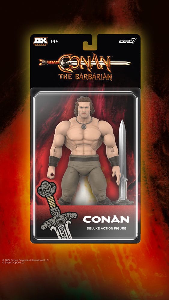 Conan le Barbare 1982 figurine Deluxe Conan Iconic Pose 18 cm