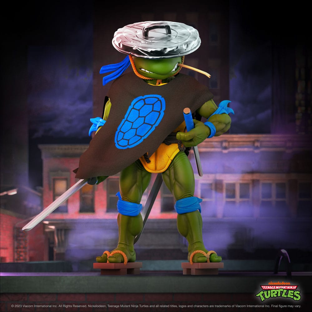 Teenage Mutant Ninja Turtles figurine Ultimates Ninja Nomad Leonardo 18 cm