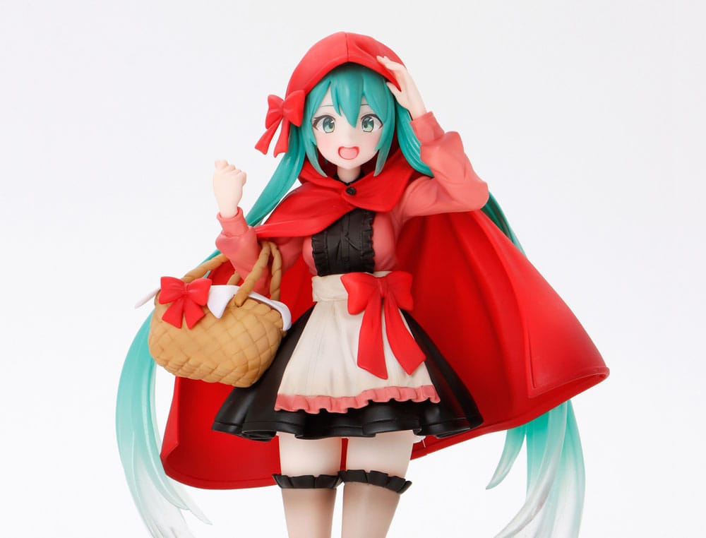 Hatsune Miku Wonderland statuette PVC Little Red Riding Hood 18 cm