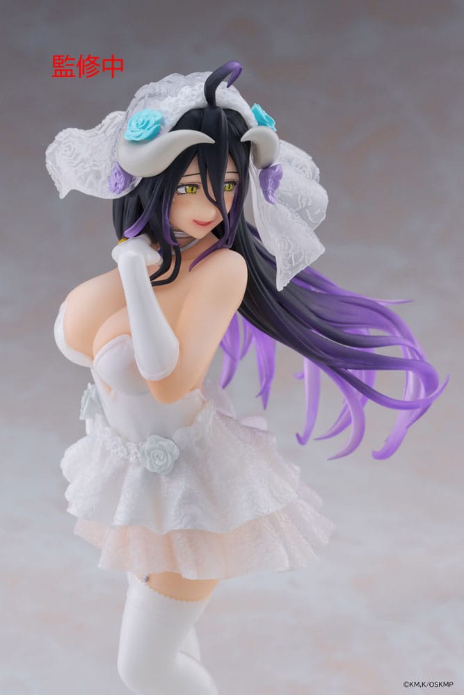 Overlord statuette PVC Coreful Albedo Wedding Ver. 18 cm