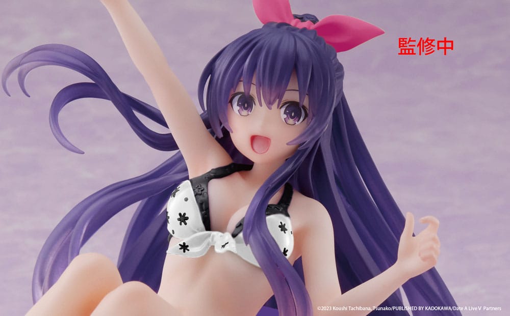 Date A Live V statuette PVC Aqua Float Girls Tohka Yatogami Renewal 10 cm