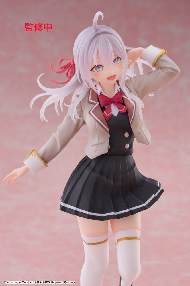 Alya Sometimes Hides Her Feelings in Russian statuette PVC Coreful Alya School Uniform Ver. 18 cm