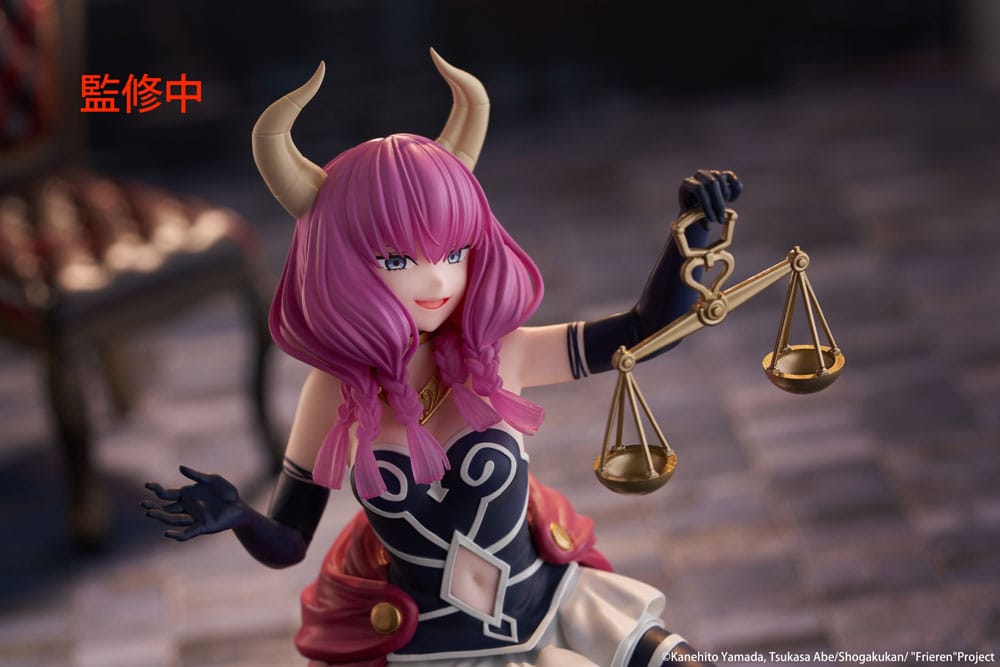 Frieren: Beyond Journey's End statuette PVC Desktop Cute Figure Aura the guillotine 13 cm