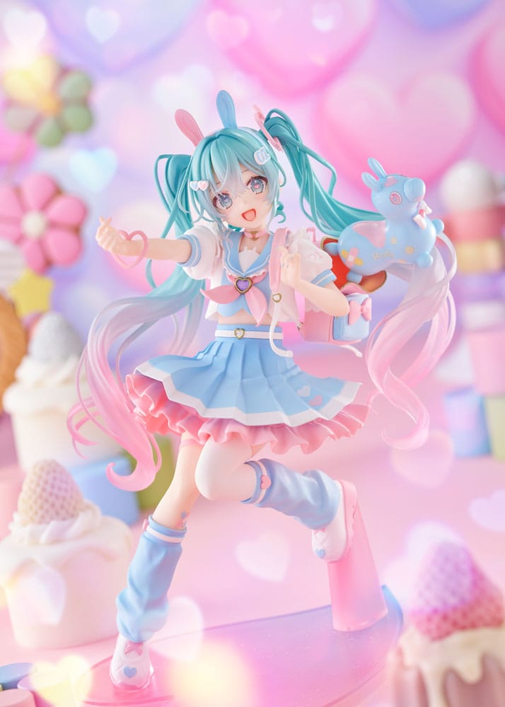 Hatsune Miku statuette PVC Taito Kuji Online Newly Written Hatsune Miku 18 cm