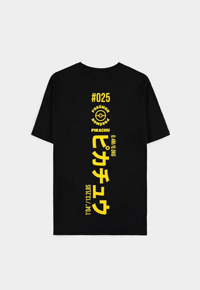 Pokemon T-Shirt Pikachu Outline (L)