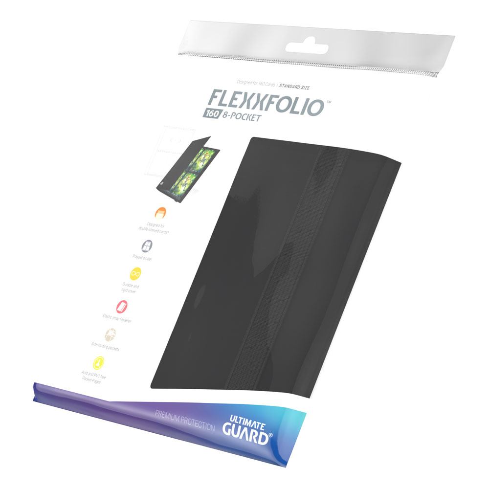 Ultimate Guard Flexxfolio 160 - 8-Pocket Noir