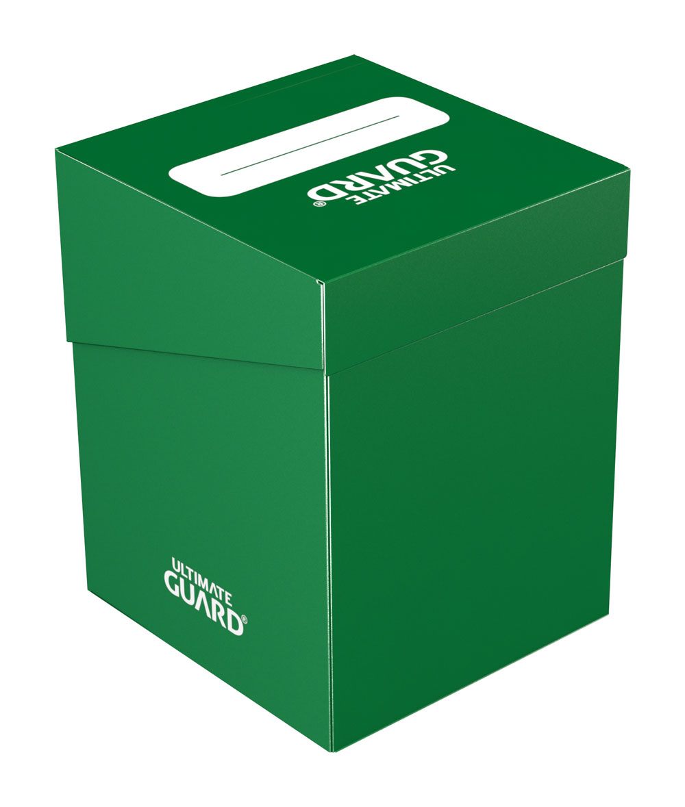 Ultimate Guard boîte pour cartes Deck Case 100+ taille standard Vert