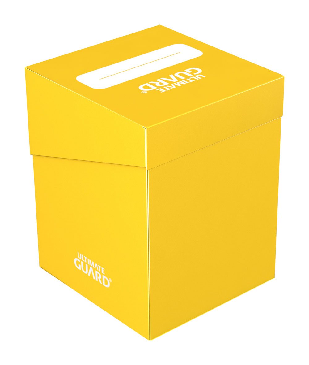 Ultimate Guard boîte pour cartes Deck Case 100+ taille standard Jaune