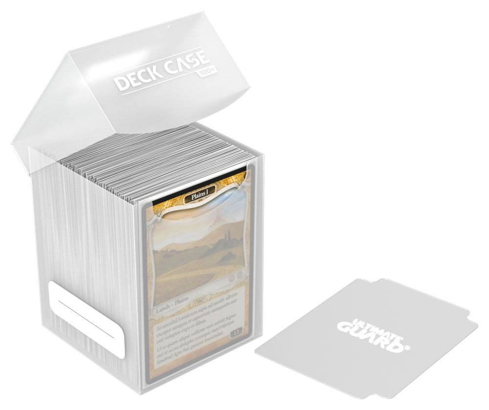 Ultimate Guard boîte pour cartes Deck Case 100+ taille standard Transparent