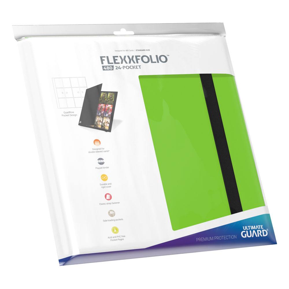 Ultimate Guard Flexxfolio 480 - 24-Pocket (Quadrow) - Vert Clair