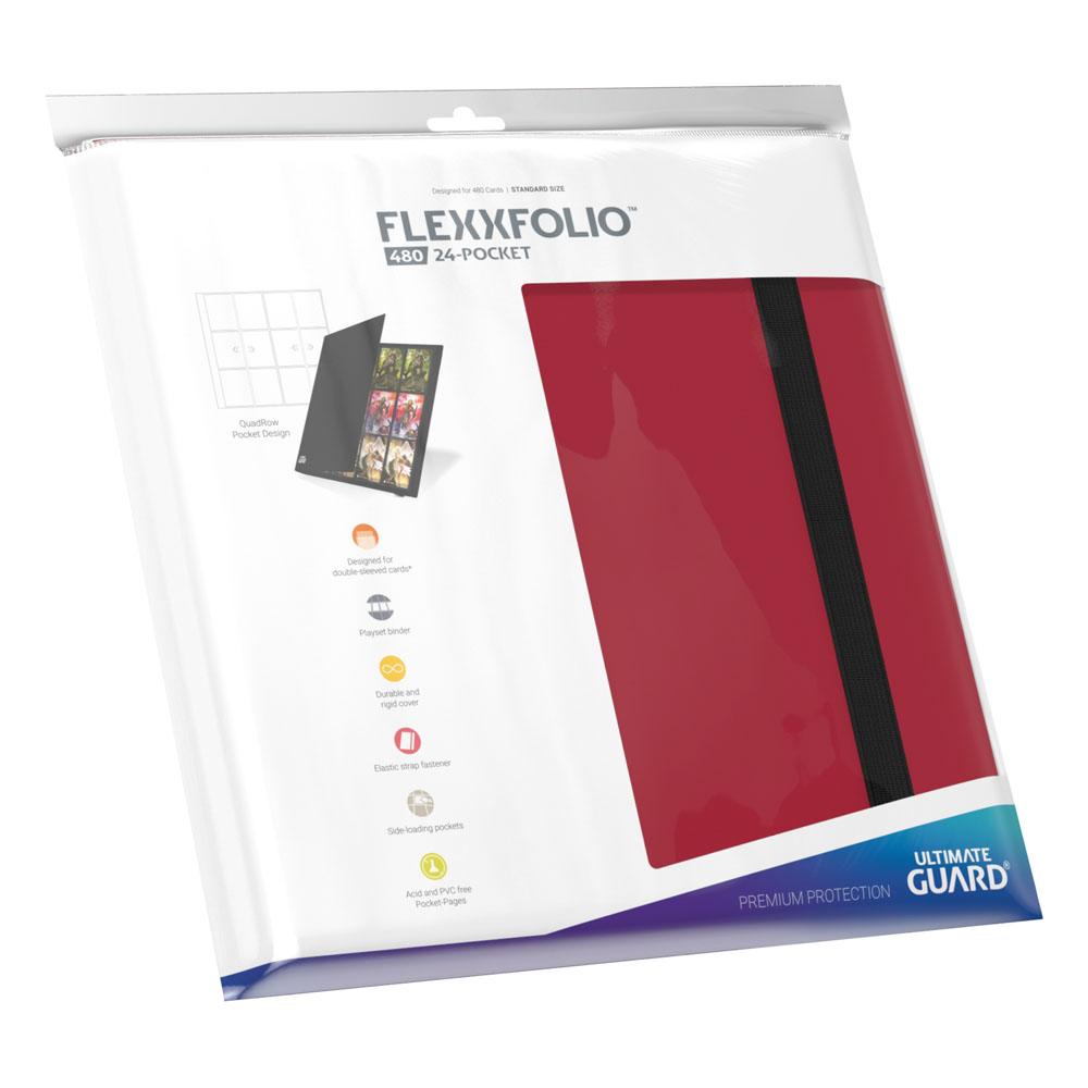 Ultimate Guard Flexxfolio 480 - 24-Pocket (Quadrow) - Rouge