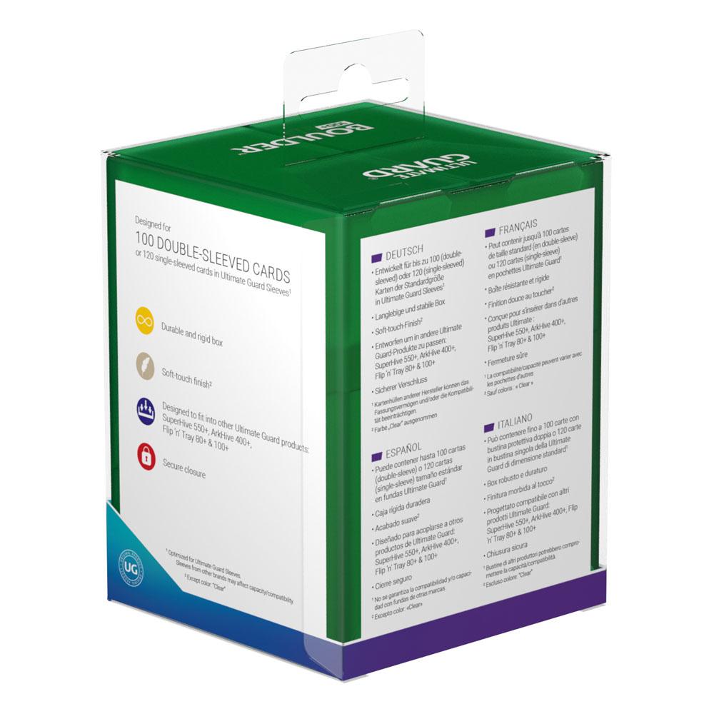 Ultimate Guard Boulder Deck Case 100+ taille standard Emerald