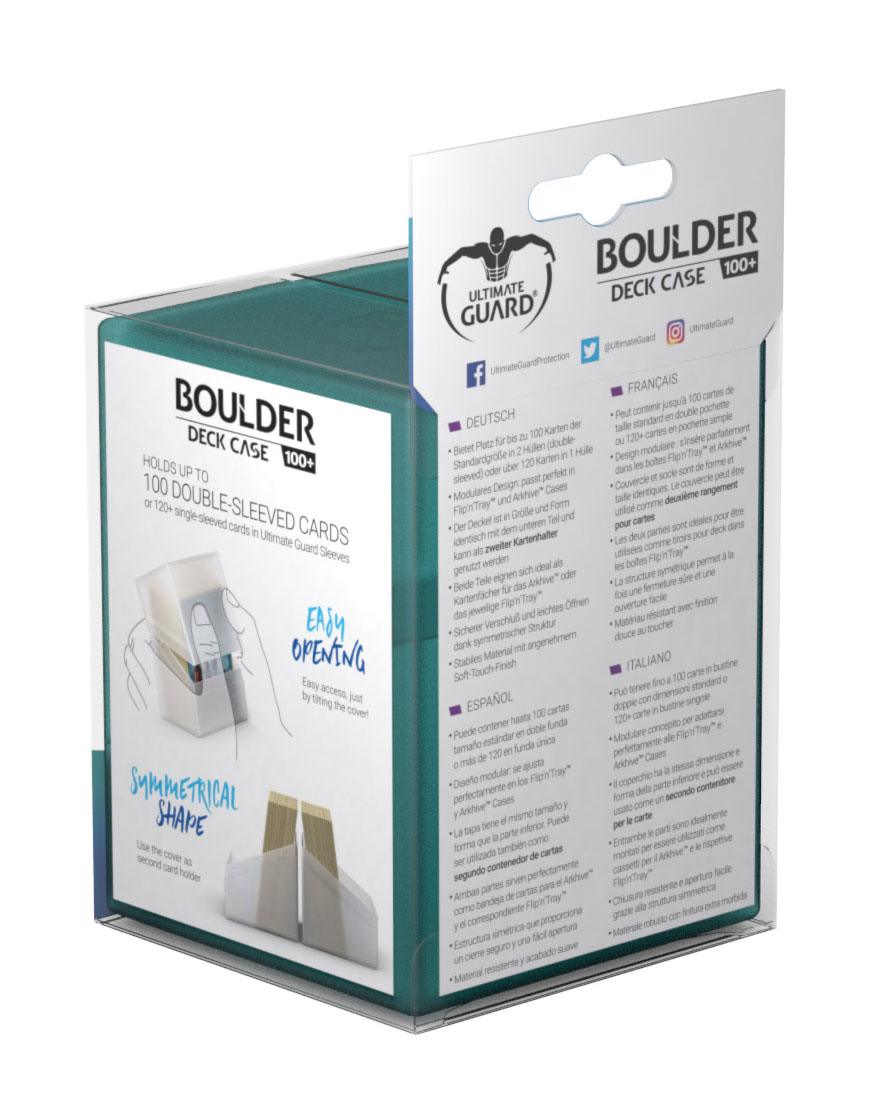Ultimate Guard Boulder Deck Case 100+ taille standard Malachite