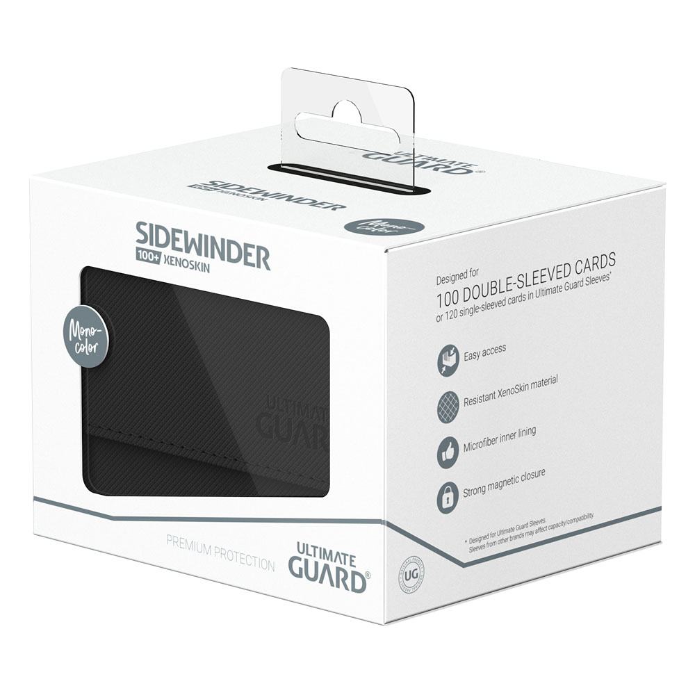Ultimate Guard Sidewinder 100+ XenoSkin Monocolor Noir