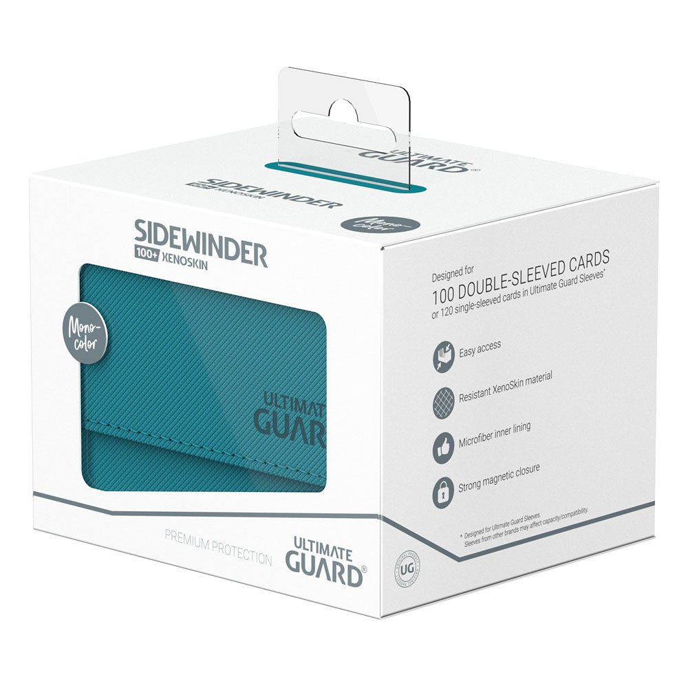 Ultimate Guard Sidewinder 100+ XenoSkin Monocolor Bleu Pétrole