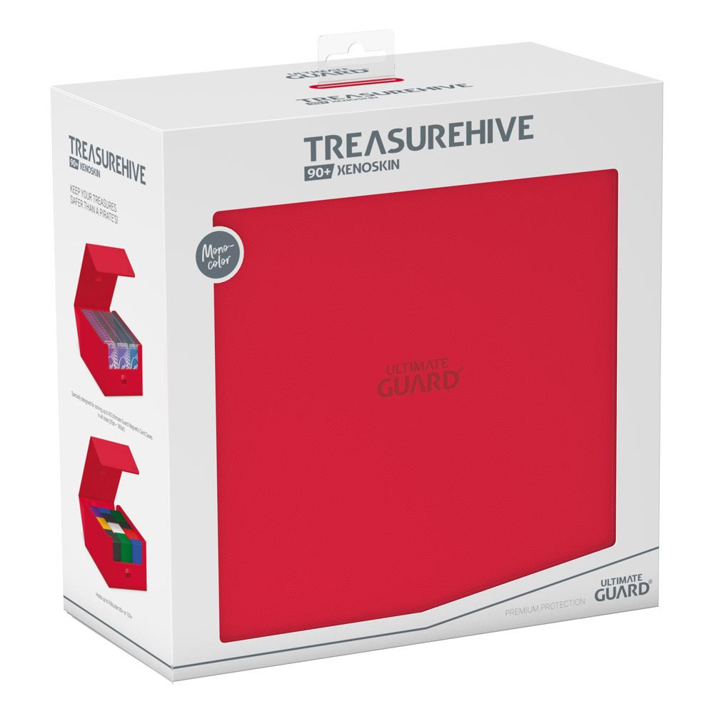 Ultimate Guard Treasurehive 90+ XenoSkin Rouge