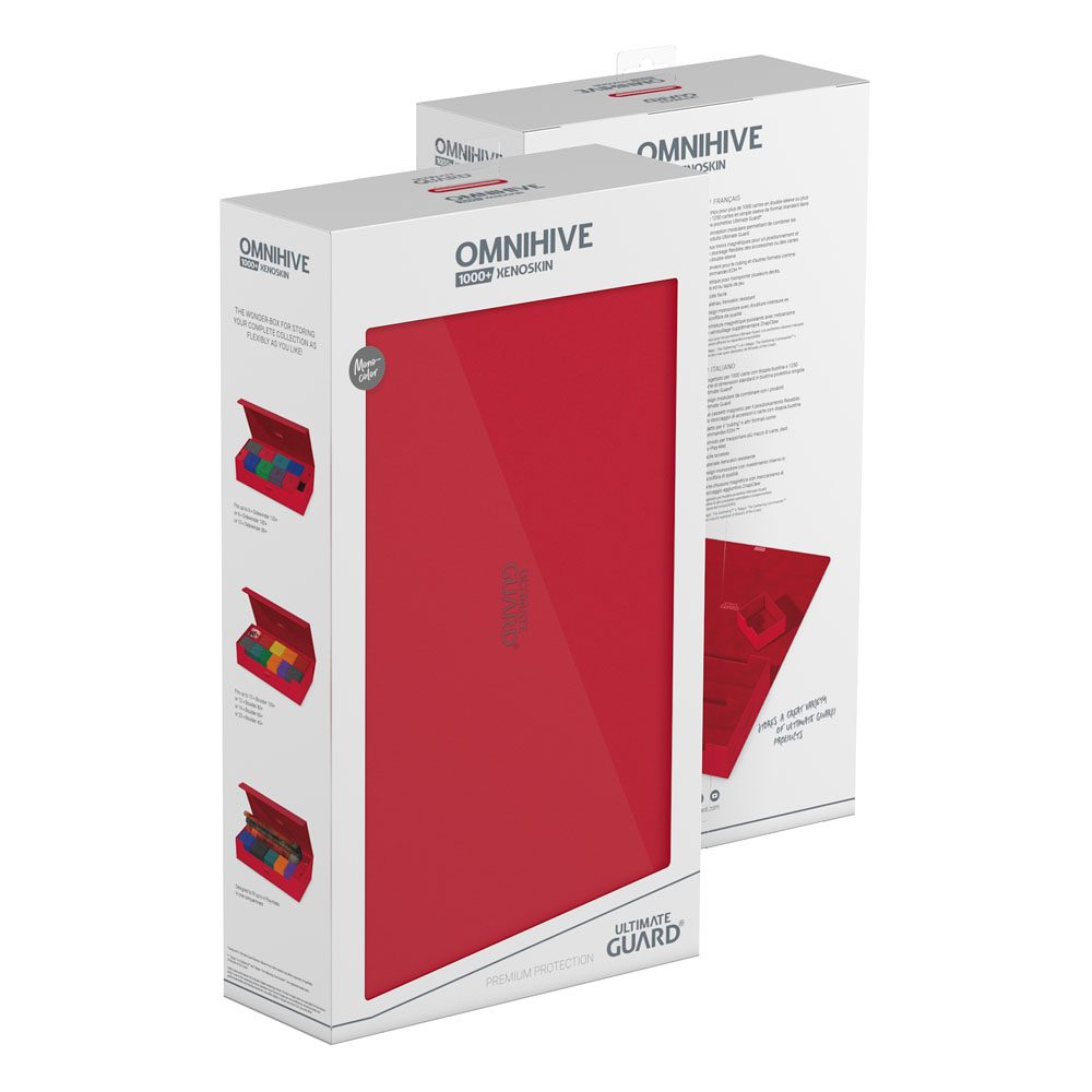 Ultimate Guard Omnihive 1000+ XenoSkin Rouge