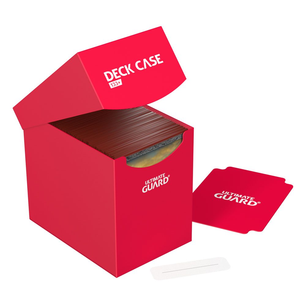 Ultimate Guard boîte pour cartes Deck Case 133+ taille standard Rouge