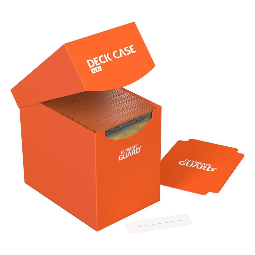 Ultimate Guard boîte pour cartes Deck Case 133+ taille standard Orange