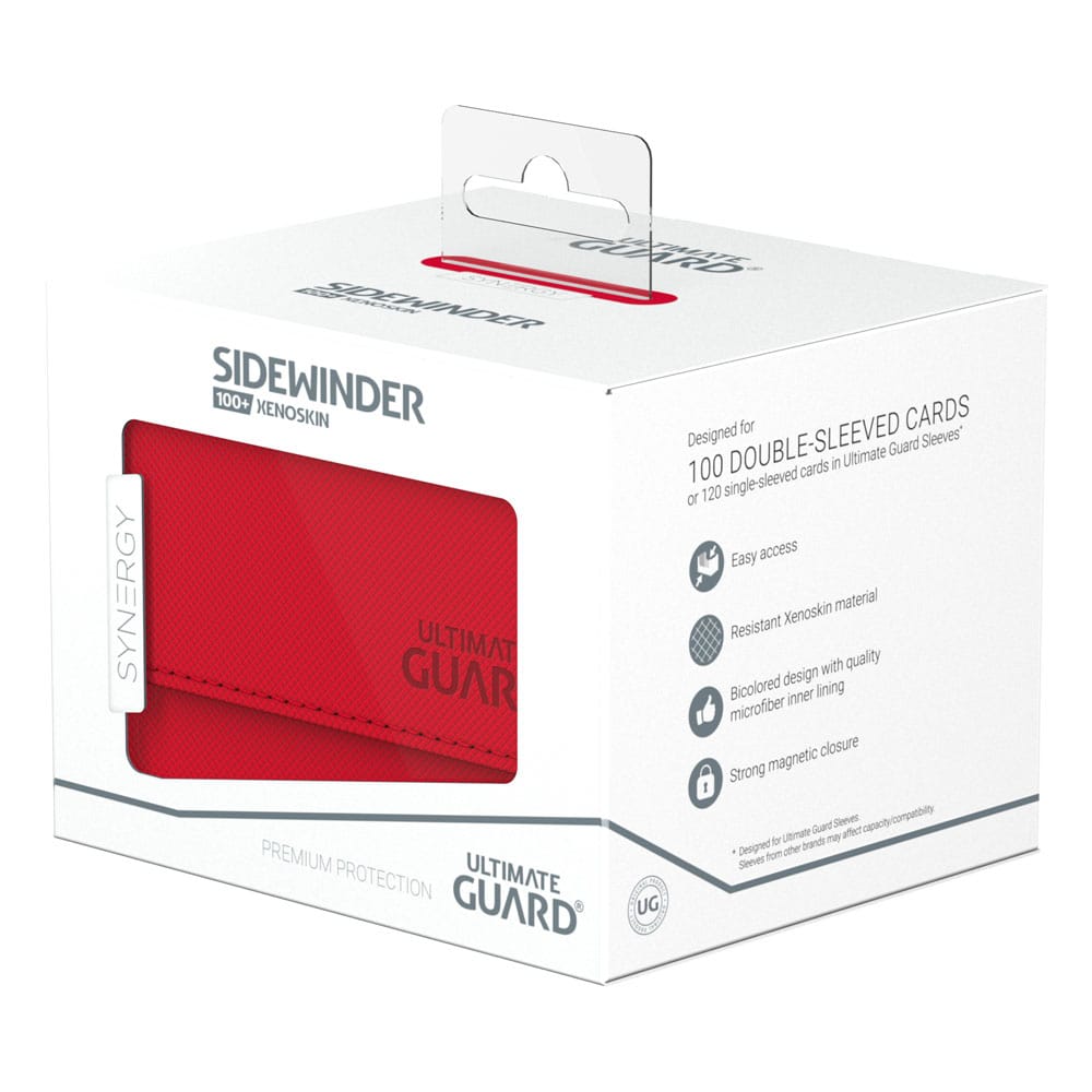 Ultimate Guard Sidewinder 100+ XenoSkin SYNERGY Rouge/Blanc