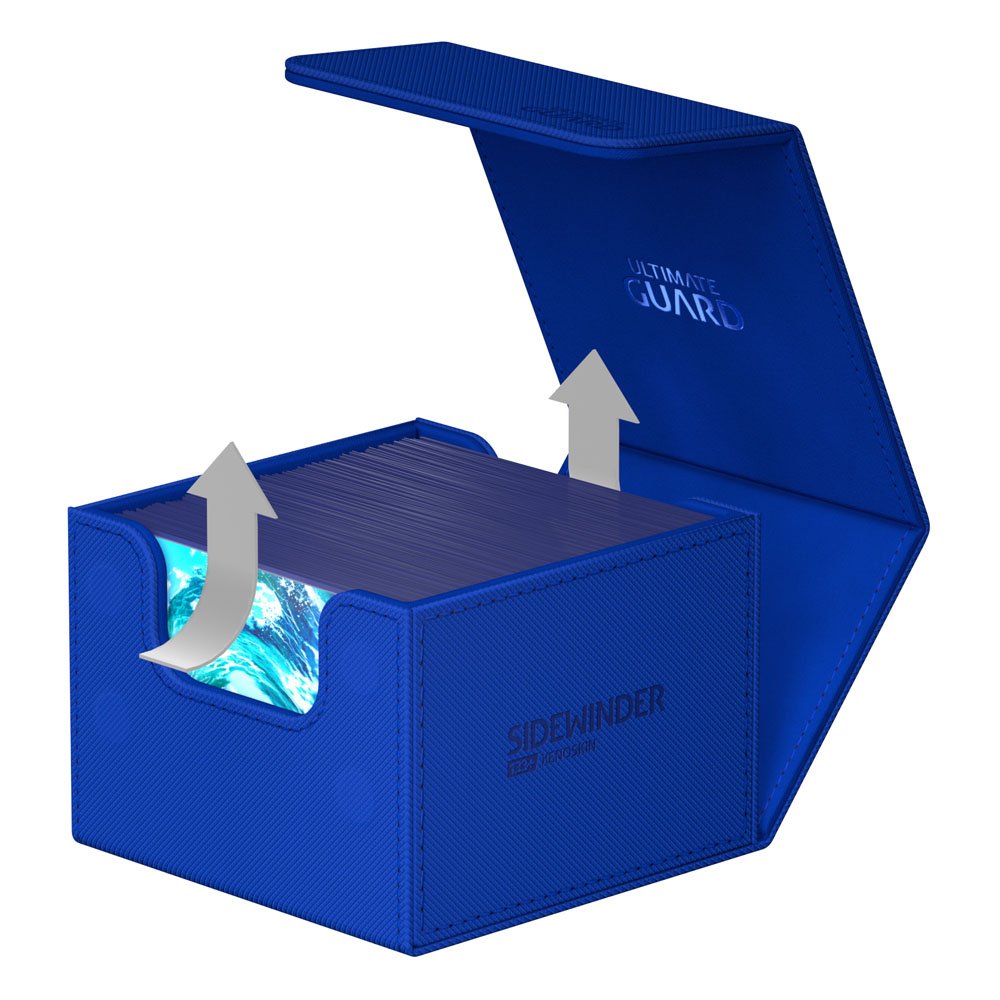 Ultimate Guard Sidewinder 133+ XenoSkin Monocolor Bleu