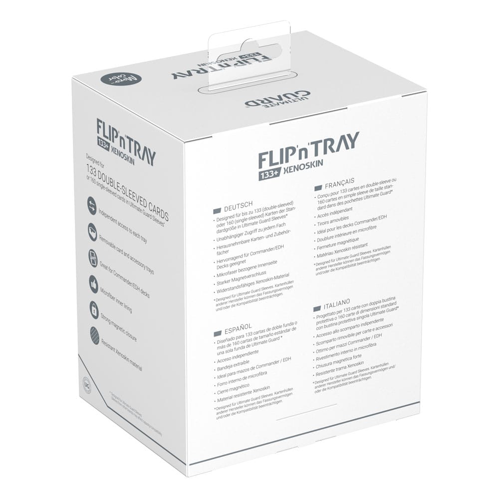 Ultimate Guard Flip`n`Tray 133+ XenoSkin Blanc