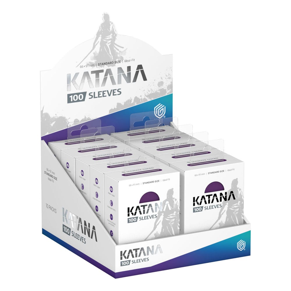 Ultimate Guard 100 pochettes Katana Sleeves taille standard Iris Bloom