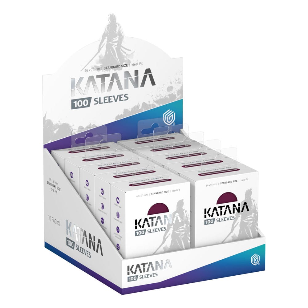 Ultimate Guard 100 pochettes Katana Sleeves taille standard Radiant Plum
