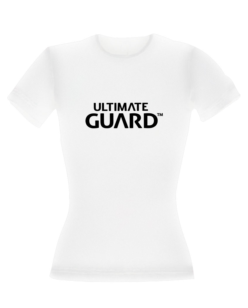 Ultimate Guard T-Shirt femme Wordmark Blanc (XS)