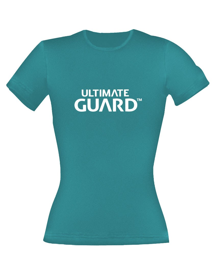 Ultimate Guard T-Shirt femme Wordmark Bleu Pétrole (S)