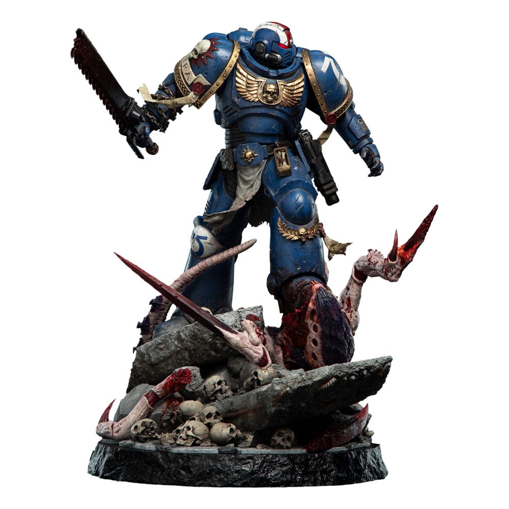 Warhammer 40,000: Space Marine 2 statuette 1/6 Lieutenant Titus Battleline Edition 63 cm