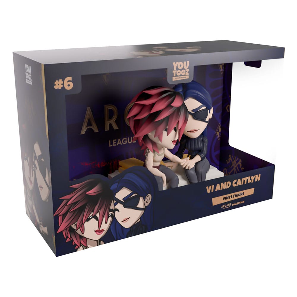 Arcane pack 2 Vinyl figurines Vi & Caitlyn 11 cm