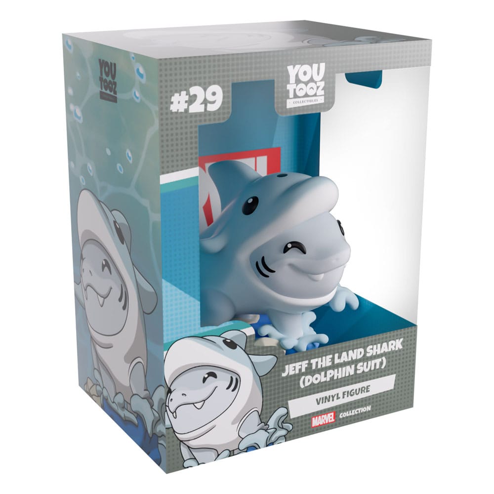 Marvel Companions Vinyl figurine Jeff the Land Shark Dolphin Suit 8 cm