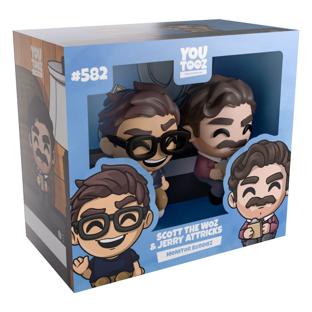 Scott the Woz Vinyl figurines Scott the Woz & Jerry Attricks Monitor Buddiez