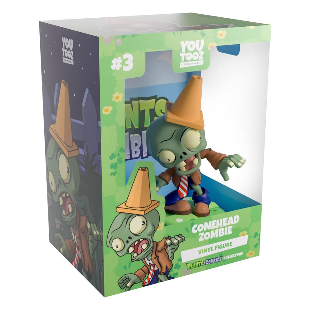 Plants vs. Zombies Vinyl figurine Conehead Zombie 12 cm