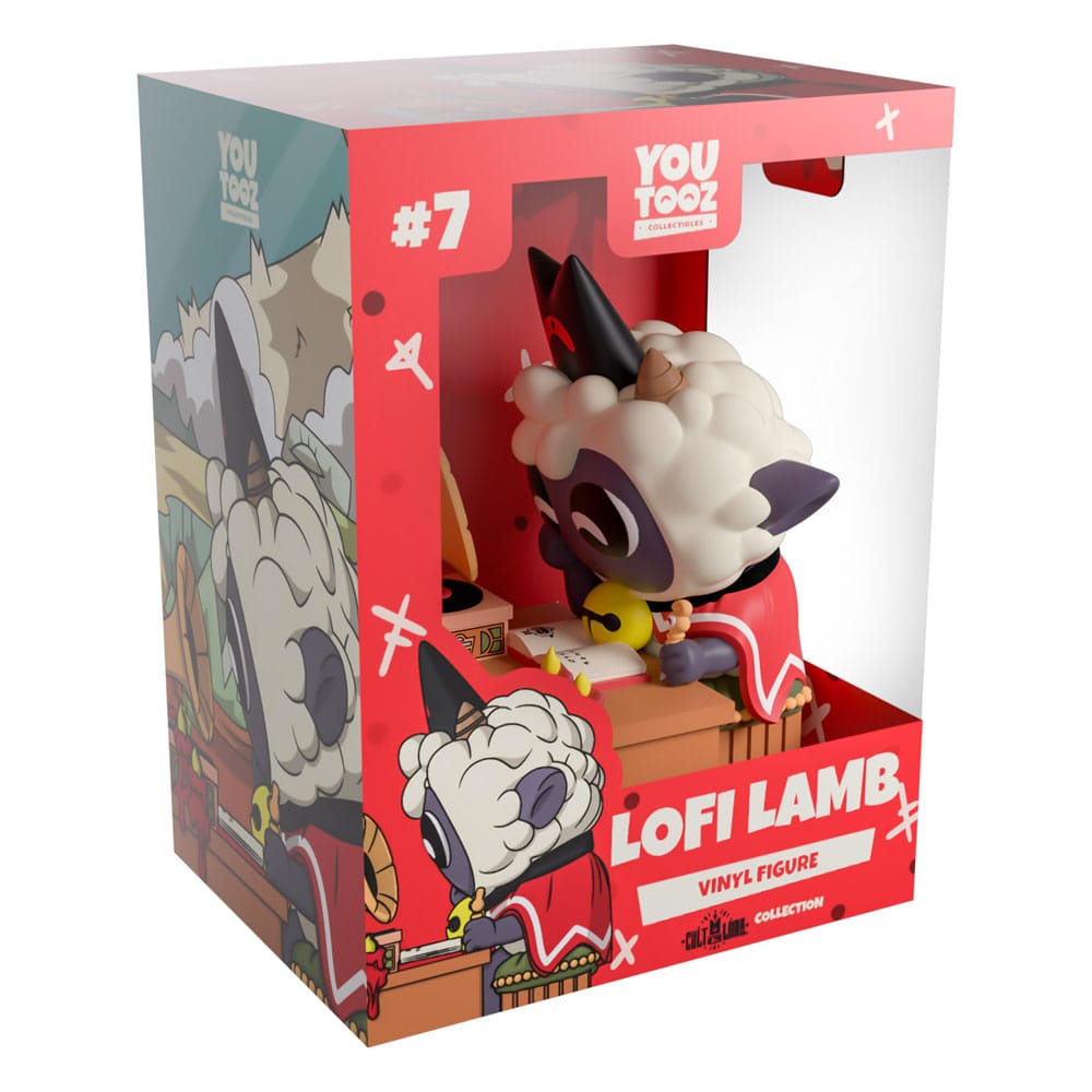 Cult of the Lamb Vinyl Figur Lofi Lamb 9 cm