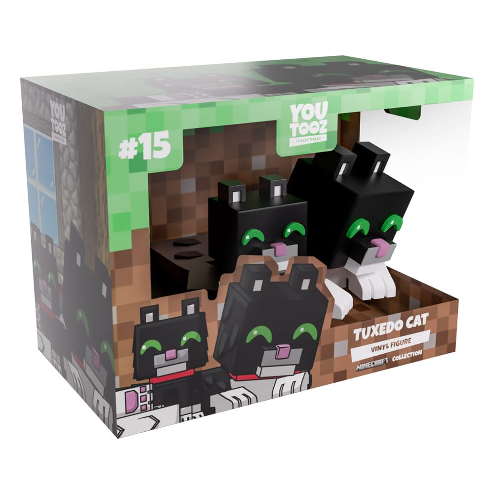 Minecraft Vinyl figurine Tuxedo Cat 6 cm