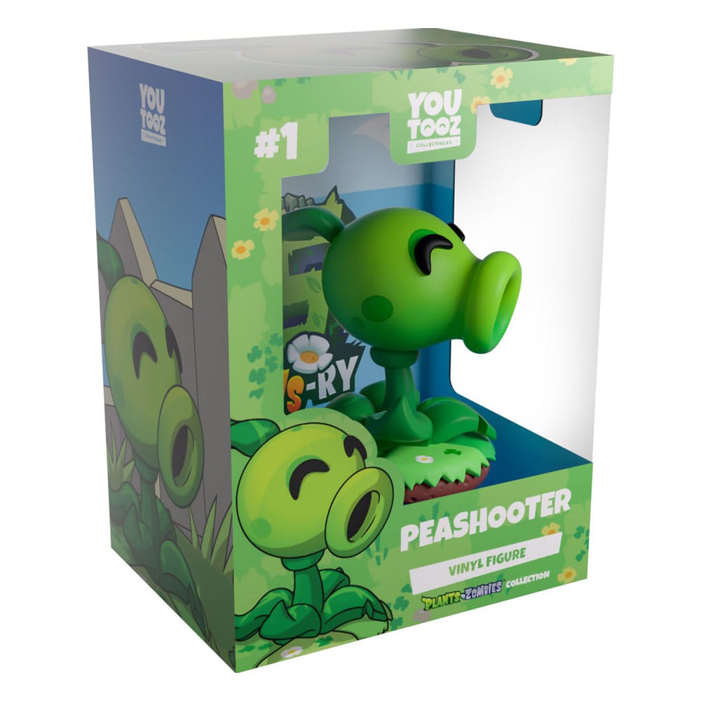 Plants vs. Zombies figurine Peashooter 9 cm