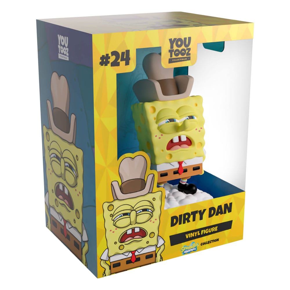 Bob l´éponge Vinyl figurine Dirty Dan 12 cm