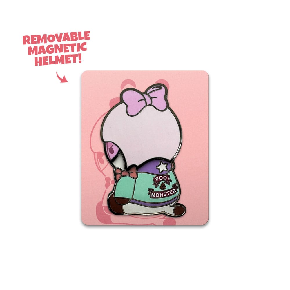 Bee and PuppyCat Magnetischer Ansteck-Pin PuppyCat 5 cm