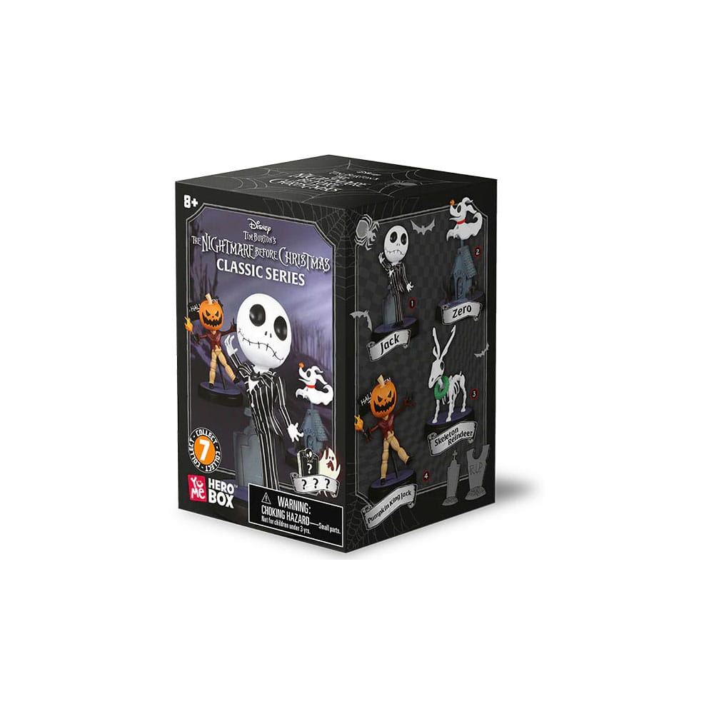 L'Étrange Noël de monsieur Jack présentoir figurines mini Hero Box Classic Series 8 cm (6)