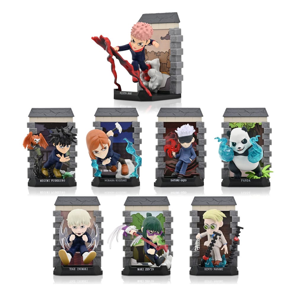 Jujutsu Kaisen présentoir figurines mini Mystery Capsules Cursed 10 cm (12)